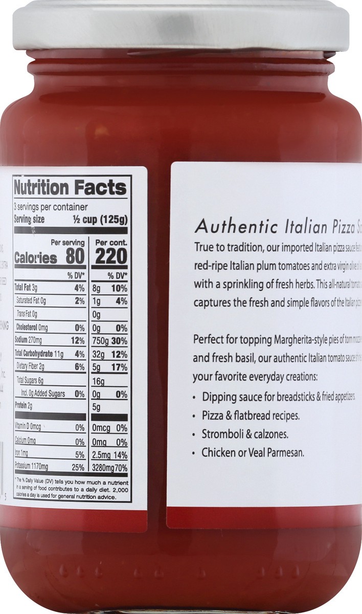 slide 7 of 10, DeLallo Pizza Sauce Italian Style, 12.3 oz