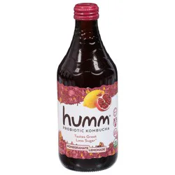 Humm Pomegranate Lemonade Kombucha - 14 oz