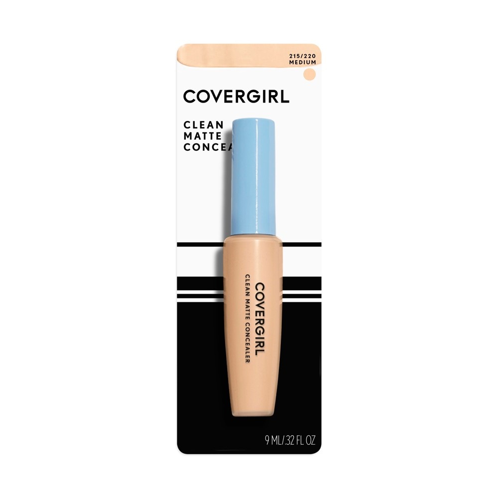 slide 2 of 5, Covergirl Ready Set Gorgeous Concealer 215/220 Medium, 0.37 oz