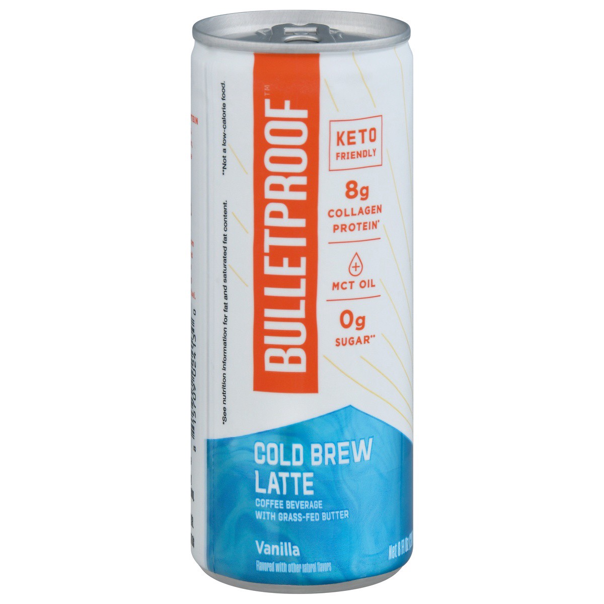 slide 2 of 9, Bulletproof Vanilla Cold Brew Latte, 8 fl oz