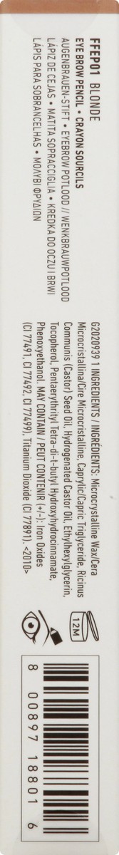 slide 6 of 9, NYX Professional Makeup FFEP01 Blonde Fill & Fluff Eyebrow Pomade Pencil 0.007 oz, 0.007 oz