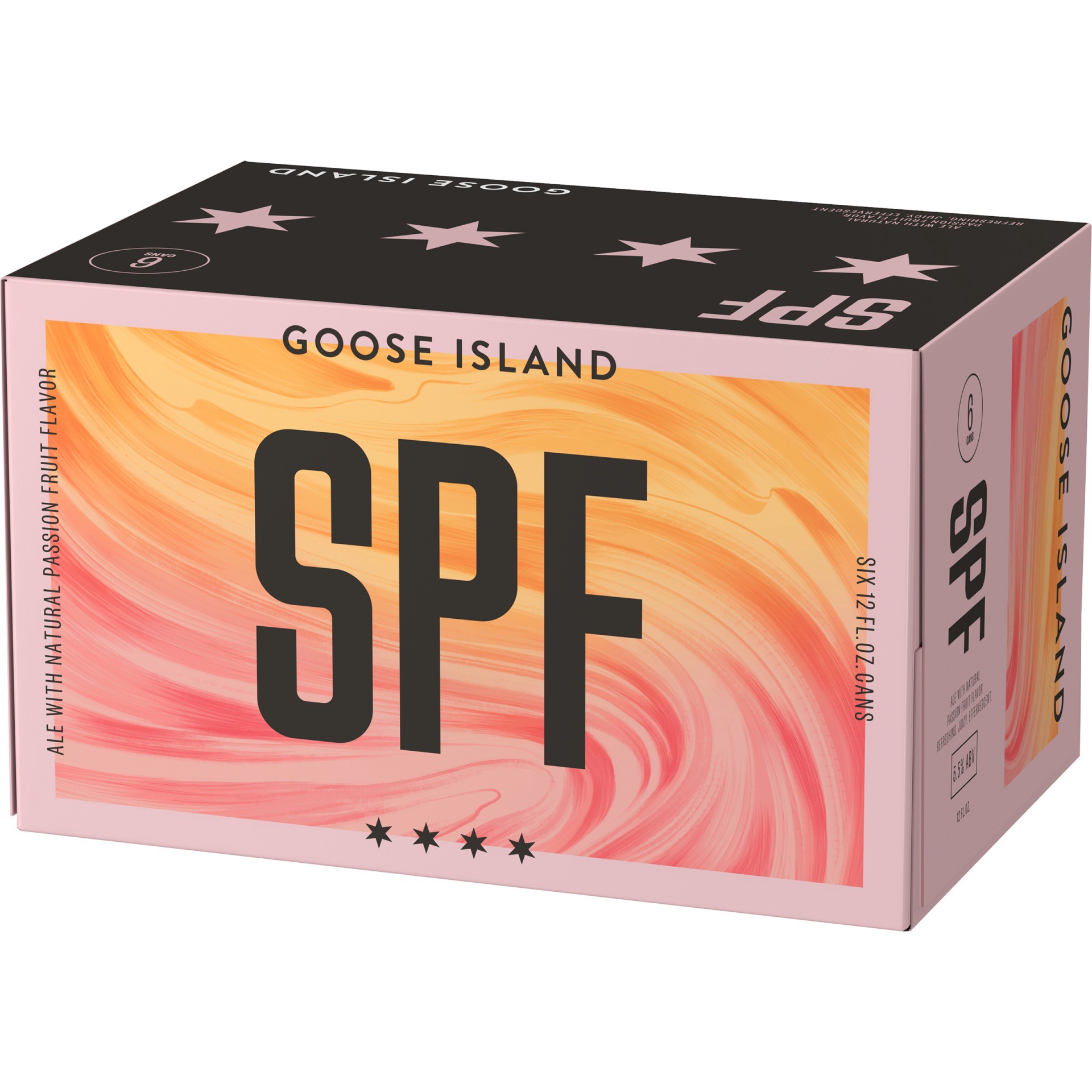 slide 2 of 2, Goose Island Beer Co. SPF Fruit Ale, 6-Pack Hi-Cone Cans, 5.5% ABV, 16 oz