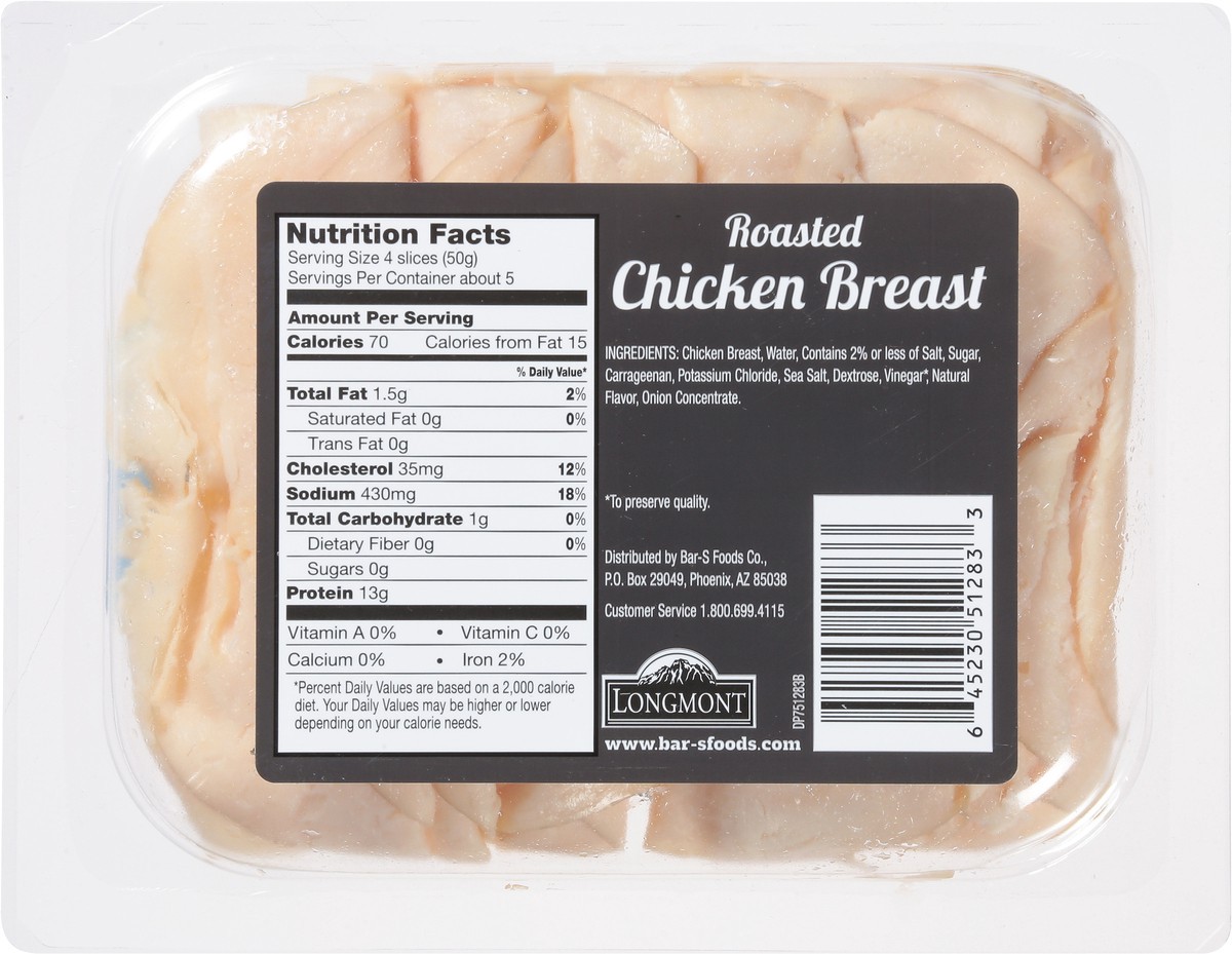 slide 13 of 14, Longmont Roasted Chicken Breast 9 oz, 9 oz