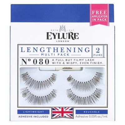 slide 1 of 1, Eylure Naturalites Super Full Lashes, 080, 2 ct