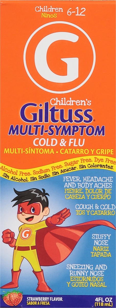 slide 10 of 14, Giltuss Children M/Symptom Cold/Flu, 1 ct