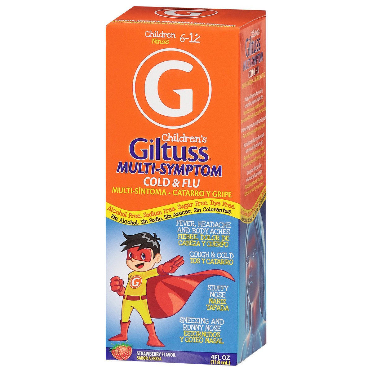 slide 11 of 14, Giltuss Children M/Symptom Cold/Flu, 1 ct