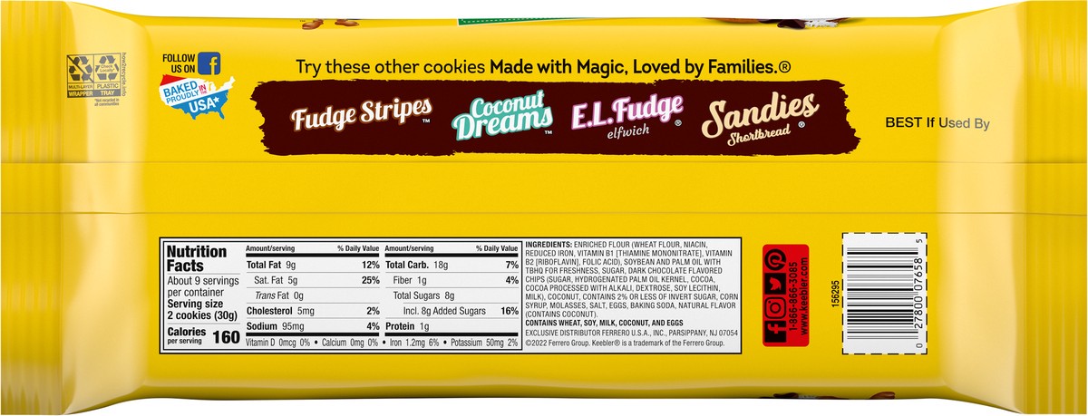 slide 5 of 9, Keebler Cookies 1 9.45 oz, 9.45 oz