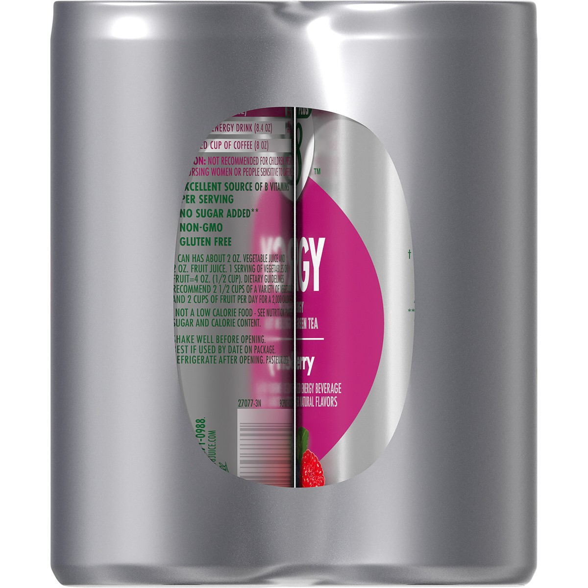 slide 43 of 78, V8 Wild Berry Flavored Energy Drink, 48 fl oz
