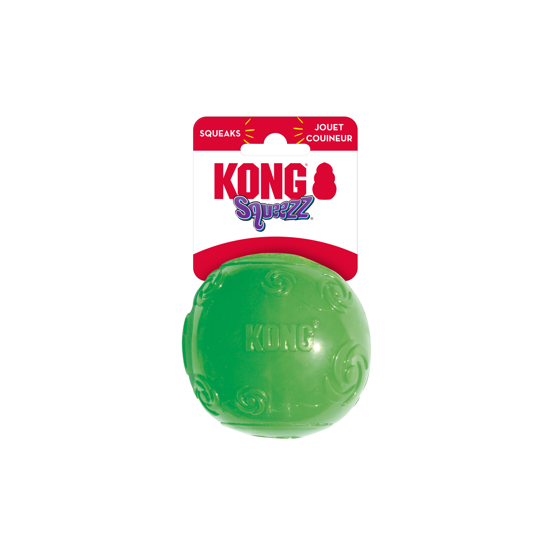 slide 3 of 3, KONG Squeezz Ball Assorted XL, 1 ct