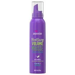 Aussie Headstrong Volume with Bamboo & Kakadu Plum Mousse, 6.0 fl oz