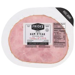 Frick's Boneless Ham Steak with Natural Juices 1 ea