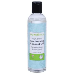 Sky Organics Fractionated 100% Pure Coconut Oil 8 fl oz