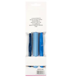 Boye Crochet Hook Set Aluminum & Plastic Size L, P, & Q, 3 Per Pack