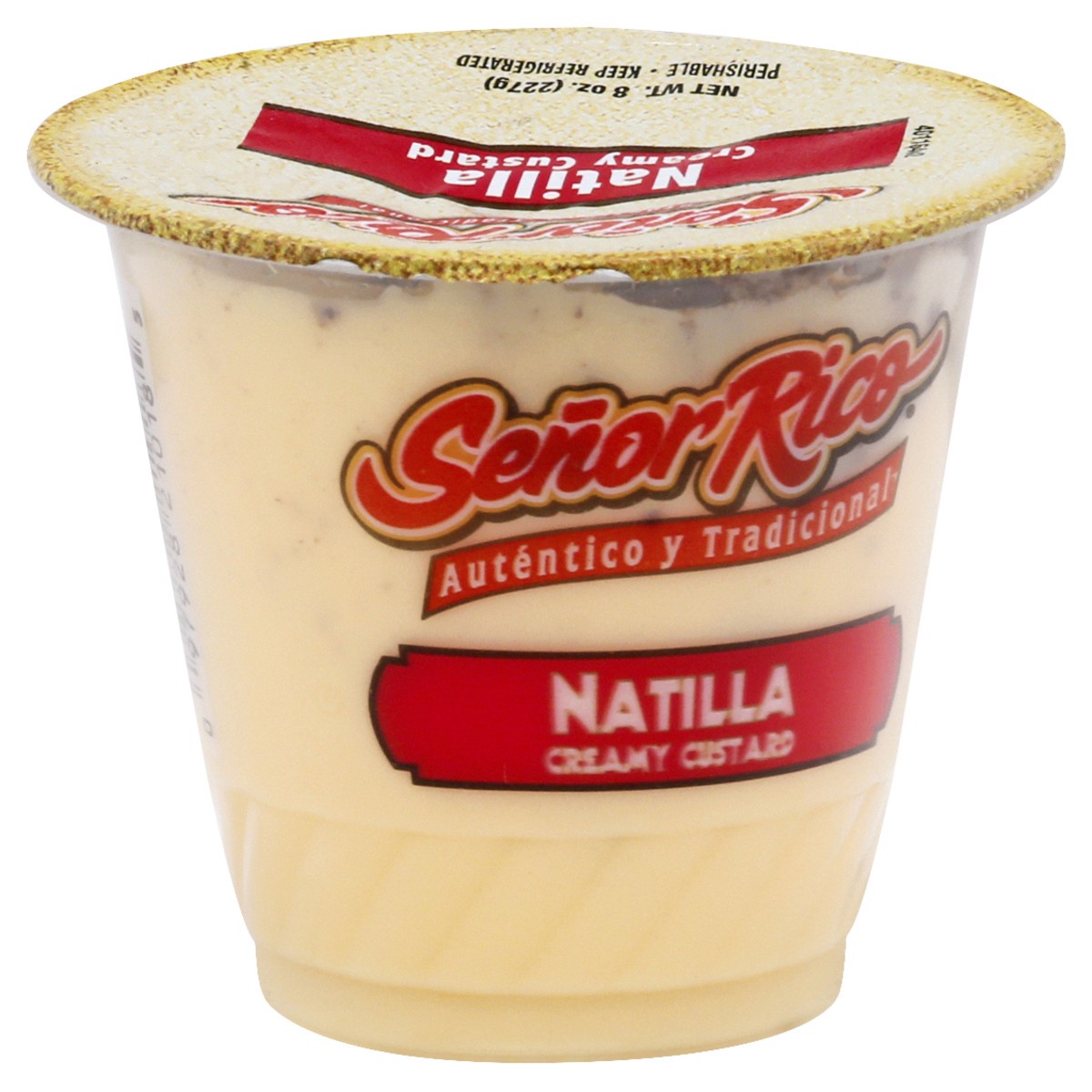 slide 2 of 9, Senor Rico Natilla Creamy Custard Creamy Custard 8 oz, 8 oz