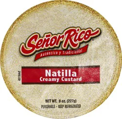 Senor Rico Natilla Creamy Custard Creamy Custard 8 oz