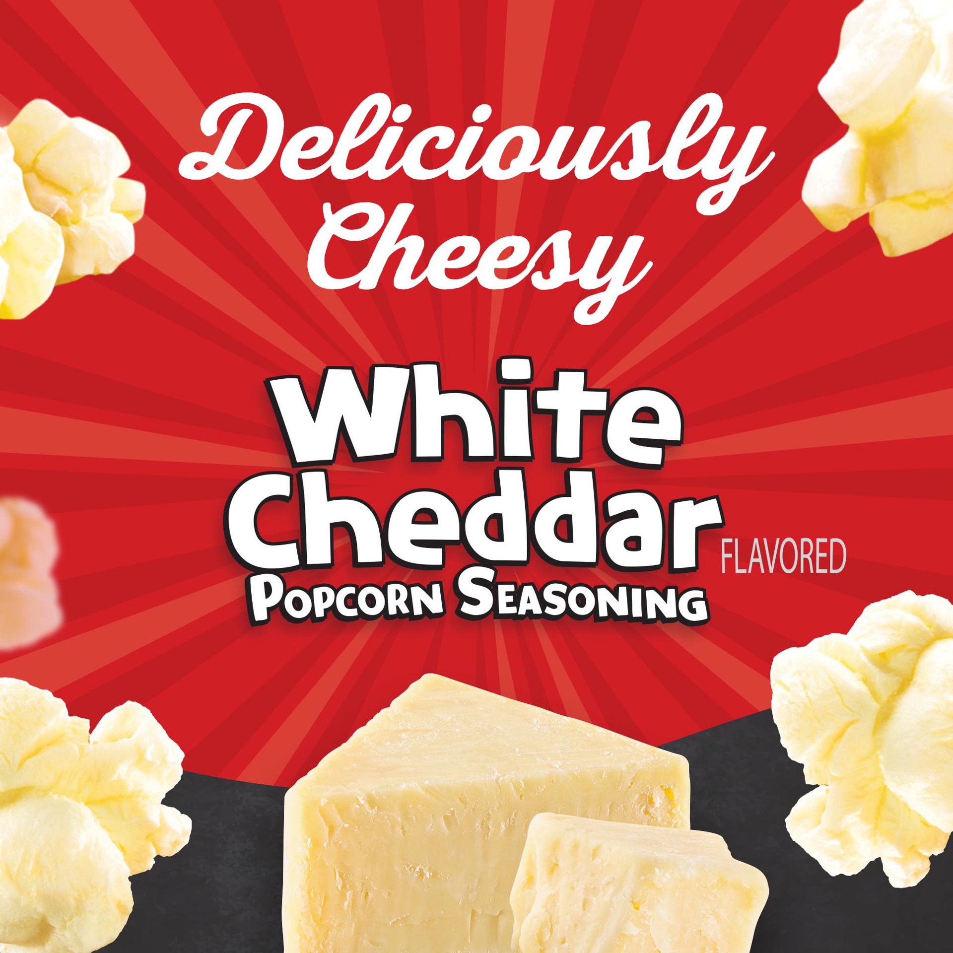 slide 3 of 5, Orville Redenbacher's White Cheddar Flavored Popcorn Seasoning, 2.6 oz., 2.6 oz