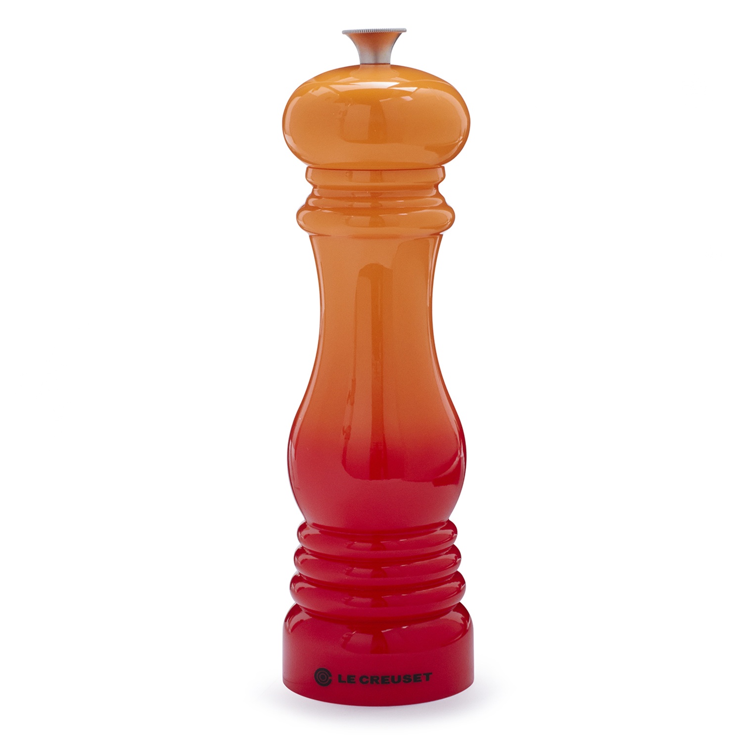 slide 1 of 1, Le Creuset Pepper Mill, Flame, 1 ct