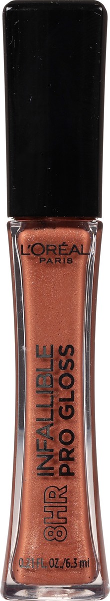 slide 5 of 9, L'Oréal Dulce De Leche 825 8HR Infallible Pro Gloss 0.21 fl oz, 1 ct