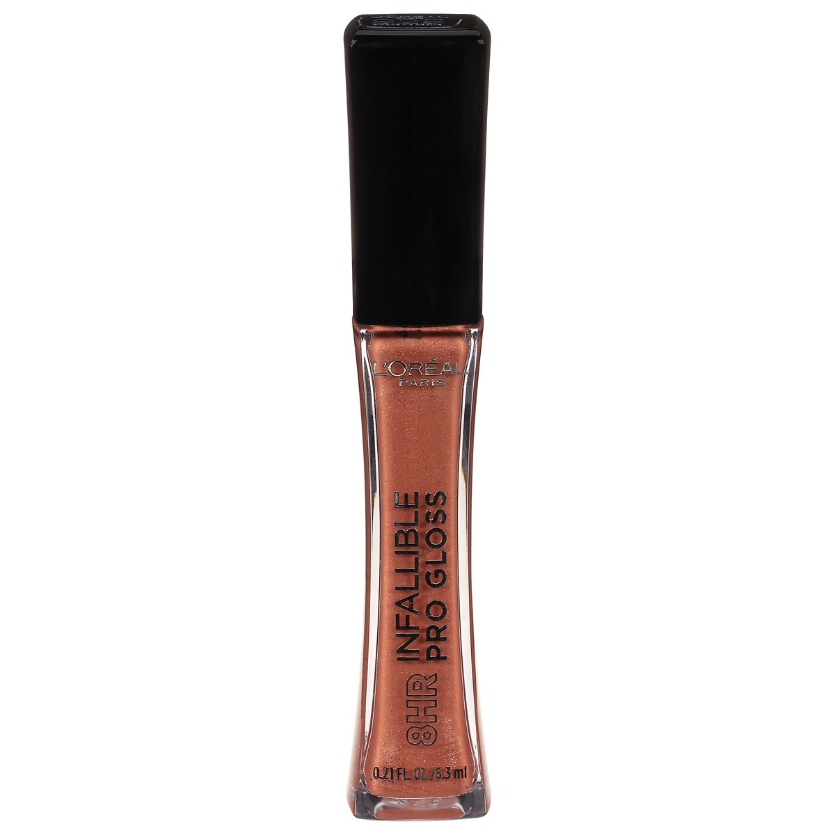 slide 1 of 9, L'Oréal Dulce De Leche 825 8HR Infallible Pro Gloss 0.21 fl oz, 1 ct