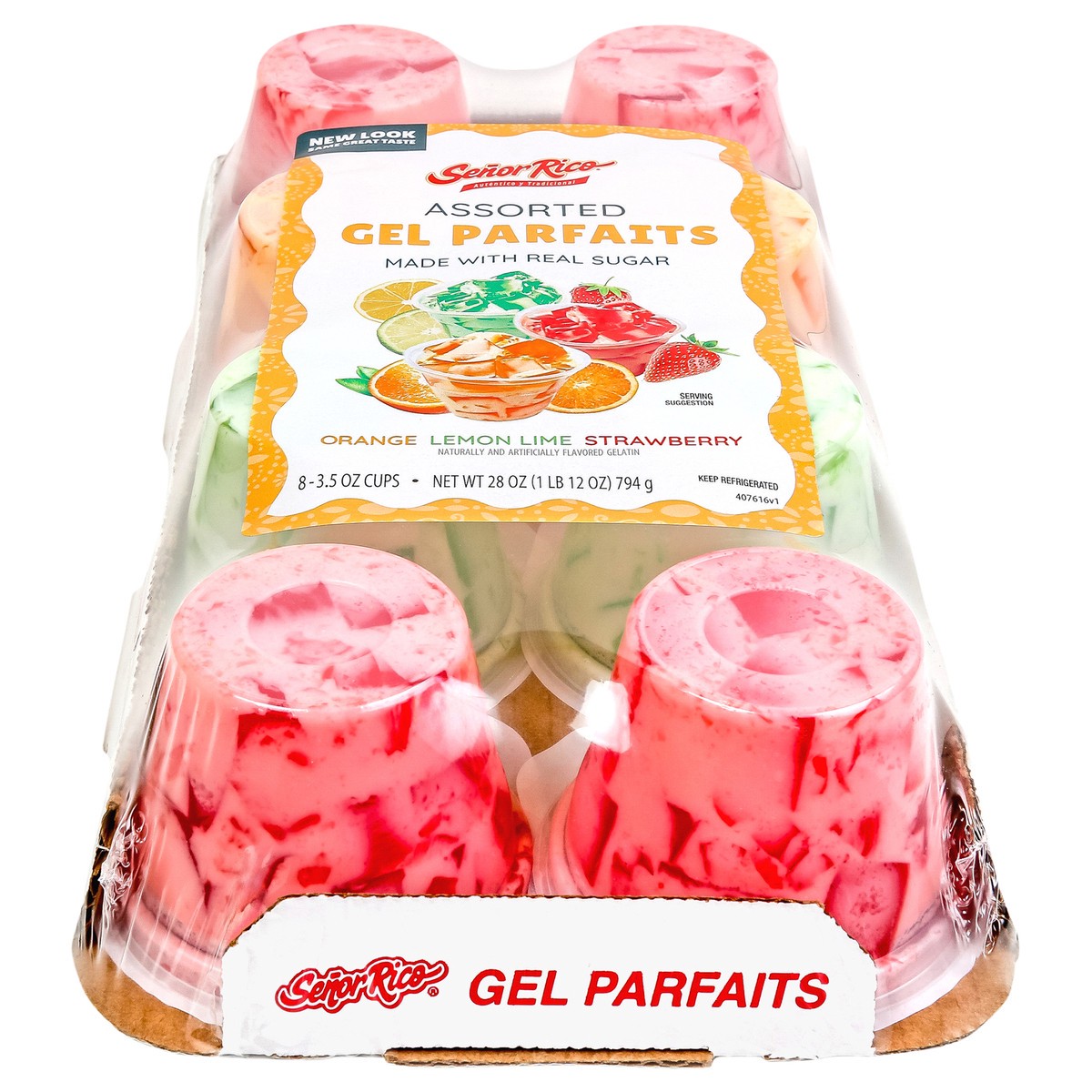 slide 1 of 9, Senor Rico Parfaits 8pk, 8 ct