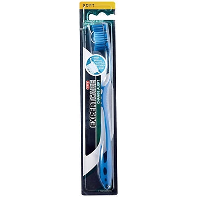 slide 1 of 1, H-E-B Expert Care Change Alert Soft Toothbrush, 1 ct