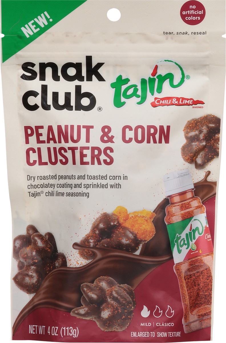 slide 9 of 14, Tajin Chocolatey Peanut & Corn Cluster 4oz Bag - 6 CT, 6 ct