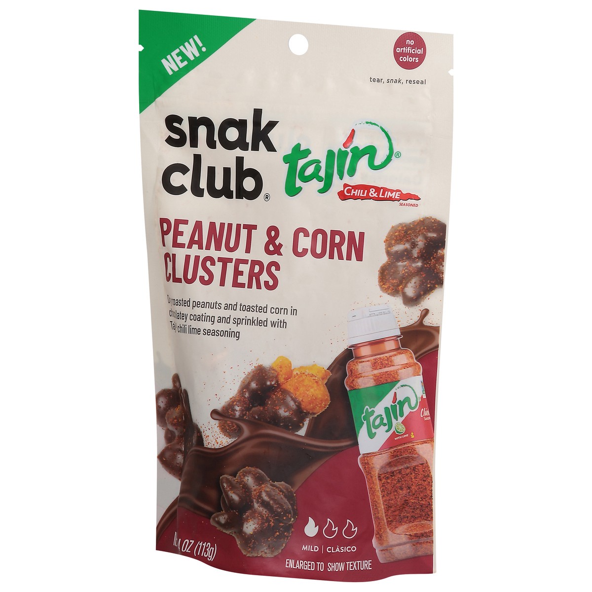 slide 14 of 14, Tajin Chocolatey Peanut & Corn Cluster 4oz Bag - 6 CT, 6 ct