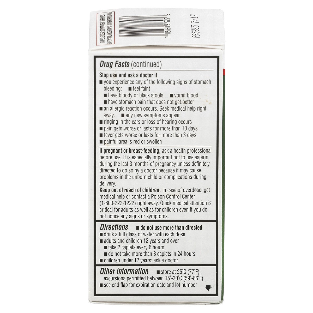 slide 21 of 21, Meijer Extra Strength Headache Relief Caplets, 50 ct