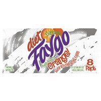 slide 5 of 13, Faygo Diet Orange - 8 ct; 12 oz, 8 ct; 12 oz
