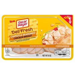 Oscar Mayer Deli Fresh Chipotle Seasoned Chicken Breast, 8 oz Pack