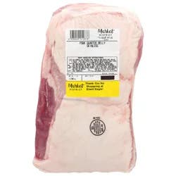 Market District Quarter Belly Skinless Pork