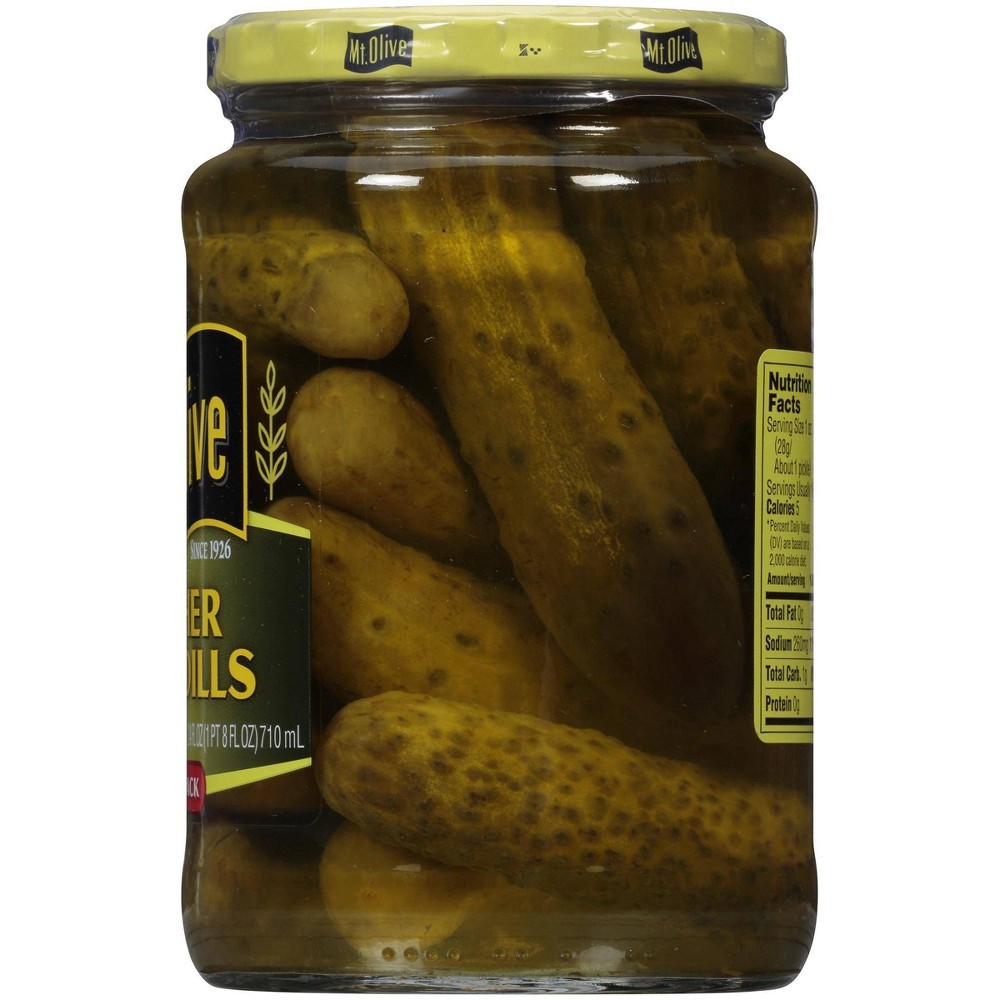 slide 2 of 4, Mt. Olive Kosher Baby Dill Pickles, 32 oz