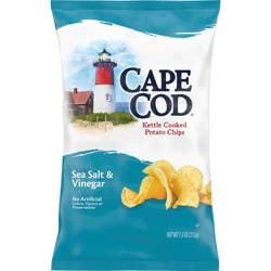 Cape Cod Kettle Cooked Potato Chips Sea Salt&Vinegar
