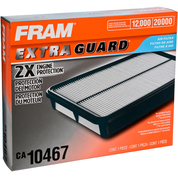 slide 1 of 1, Fram Extra Guard Air Filter, 1 ct