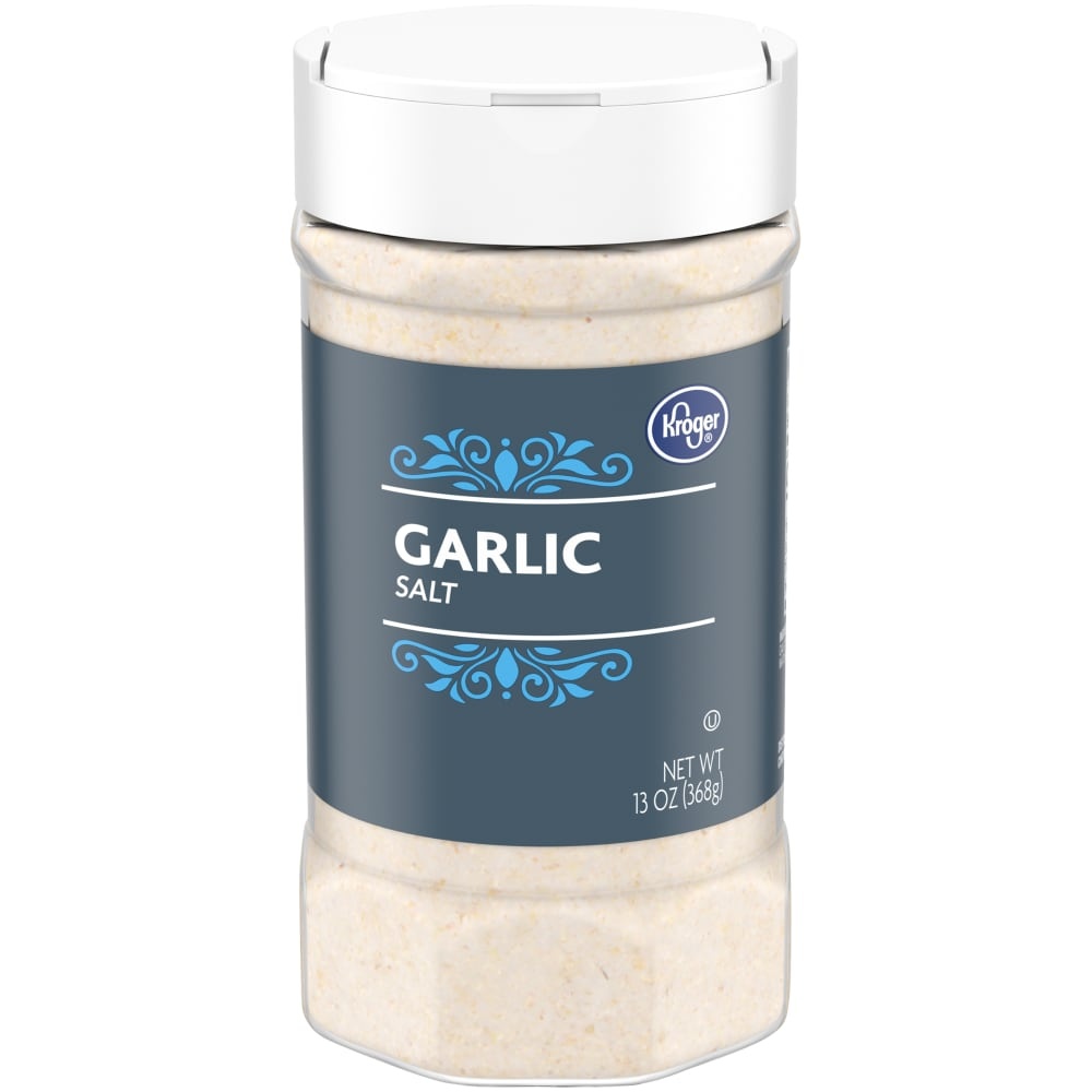 slide 1 of 1, Kroger Garlic Salt, 13 oz