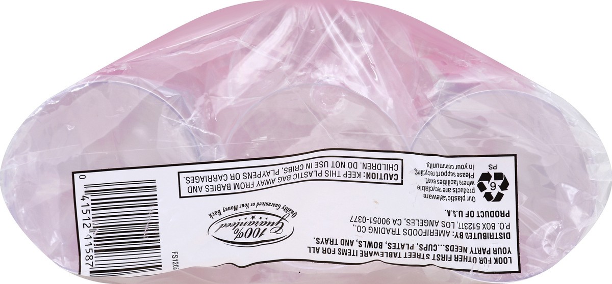 slide 7 of 8, First Street Crystal Wine Glasses, 50 ct