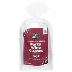 First Street Crystal Wine Glasses