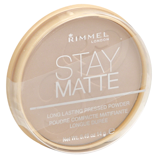 slide 1 of 1, Rimmel Stay Matte Long Lasting Pressed Powder, Natural,, 1 ct