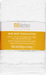MÜkitchen Bar Mop Dishcloths 3 ea