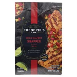 Frederiks by Meijer Wild Caught Snapper Portions, 12 oz