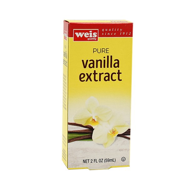 slide 1 of 6, Weis Quality Pure Vanilla Extract, 2 fl oz