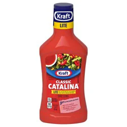 Kraft Classic Catalina Lite Dressing, 16 fl oz Bottle