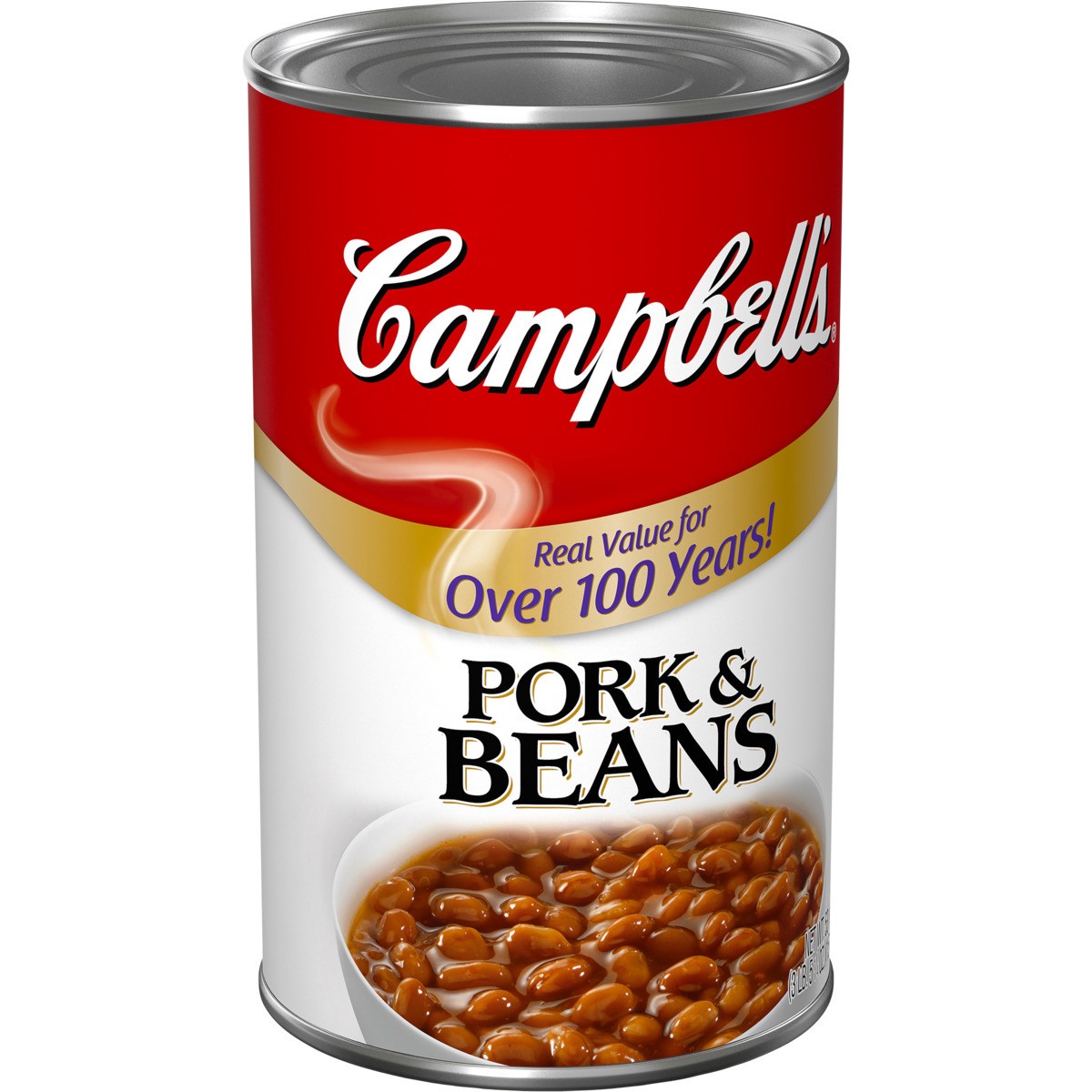 slide 6 of 9, Campbell's Canned Beans, Pork And Beans, 53.25 oz
