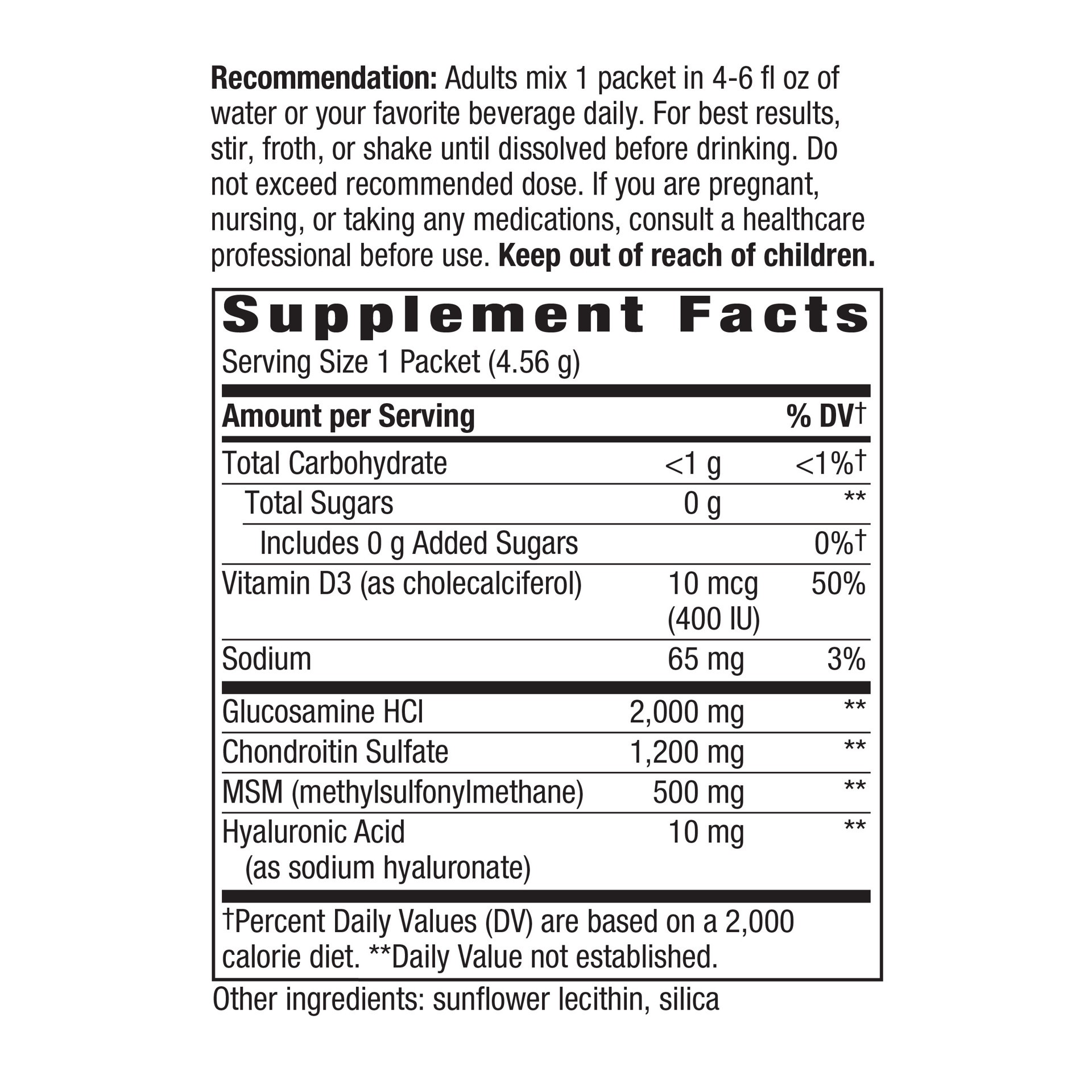 slide 2 of 5, Nature's Way Joint Movement Glucosamine Drink Mix, 20 ct