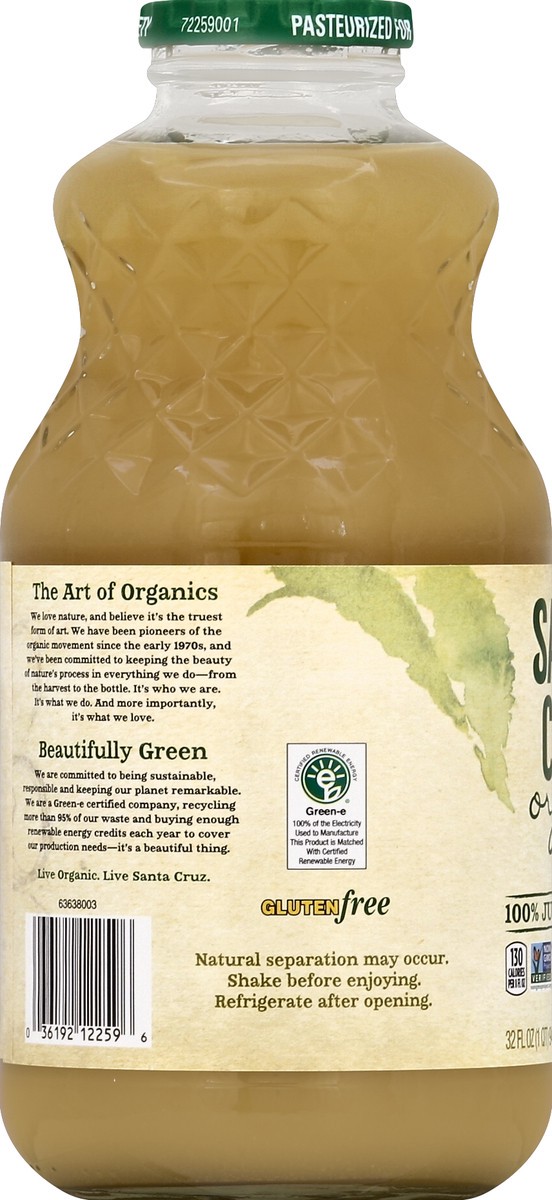 slide 6 of 6, Santa Cruz Organic Santa Cruz Pear Nectar 84% Juice - 32 fl oz, 32 fl oz