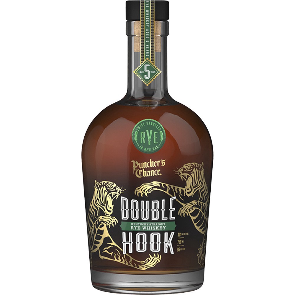 slide 1 of 1, Puncher's Chance Double Hook Rye Whiskey, 750 ml