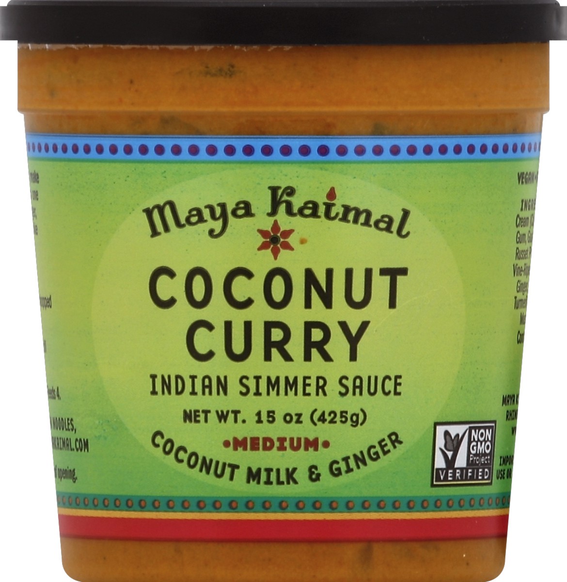 slide 3 of 3, Maya Kaimal Simmer Sauce 15 oz, 15 oz