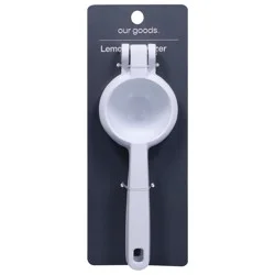 our goods Lemon & Lime Squeezer - White