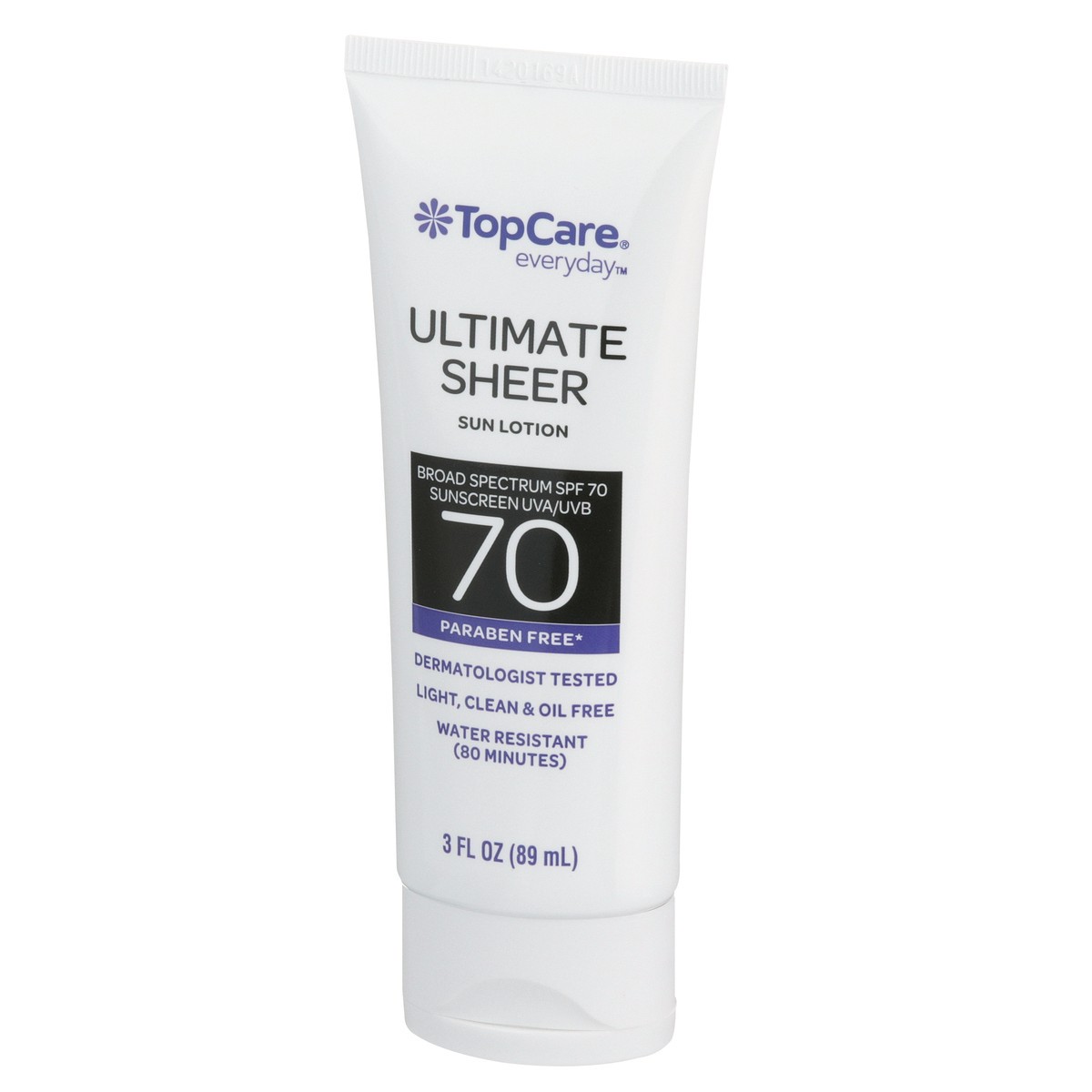 slide 4 of 12, TopCare Ultimate Sheer Water Resistant Uva/Uvb Broad Spectrum Spf 70 Sunscreen Lotion, 3 fl oz