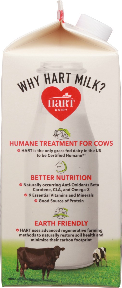Hart Dairy Naturally Grass Fed Whole Milk 59 fl oz 59 fl oz Shipt